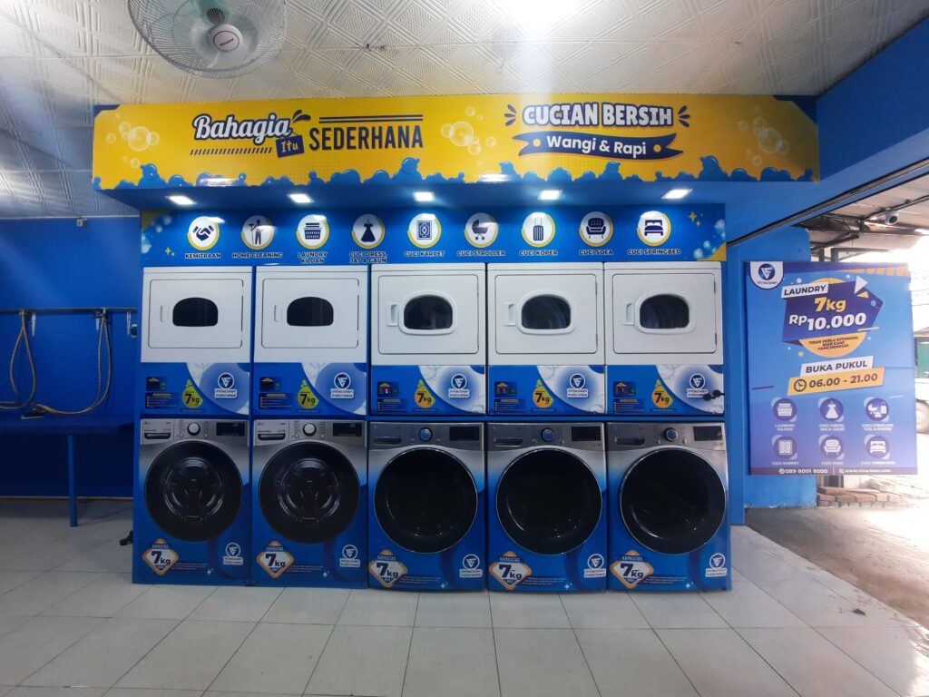paket usaha laundry malang