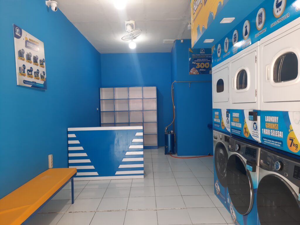 paket usaha laundry sampang