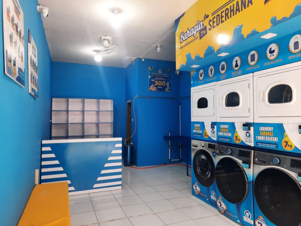paket usaha laundry ngawi